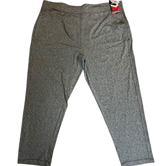 NWT Pony Steel Space Dye Grey Mens XXLarge Active Stretch Straight Leg Pant - Picture 1 of 7